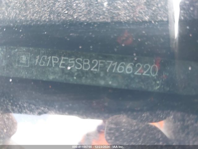 1G1PE5SB2F7166220 Chevrolet Cruze 2lt Auto