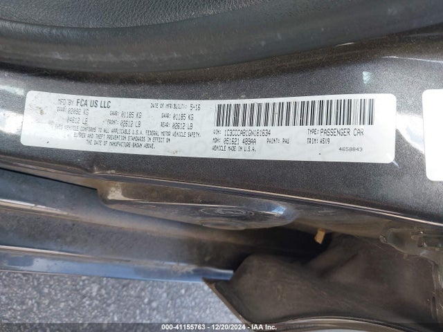 Chrysler 200 Limited 2016 1C3CCCAB1GN181634 Image 9