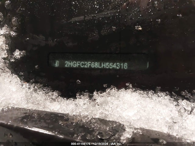 Honda Civic Lx 2020 2HGFC2F68LH554316 Image 9