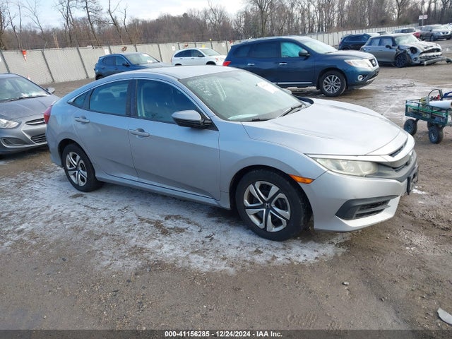 Honda Civic Lx 2017 2HGFC2F50HH569018 Image 1