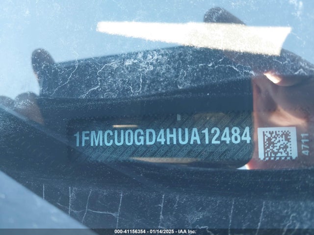 Ford ESCAPE SE 2017 1FMCU0GD4HUA12484 Image 9