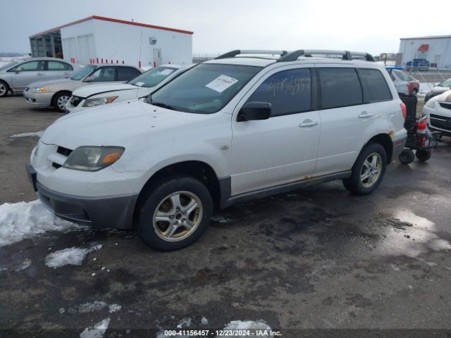 2004 MITSUBISHI OUTLANDER JA4LZ31F14U065827 Photo 1