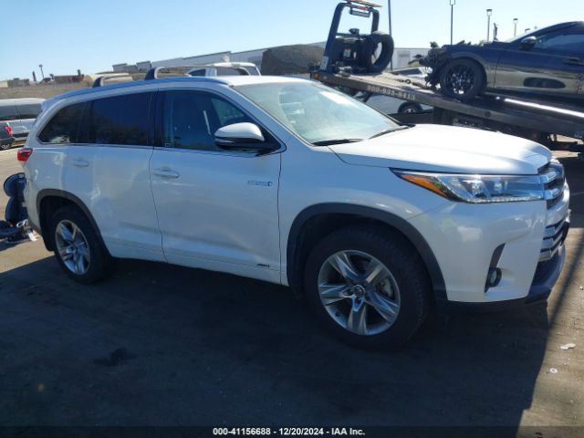 5TDDGRFH7HS028806 Toyota Highlander Hybrid Limited
