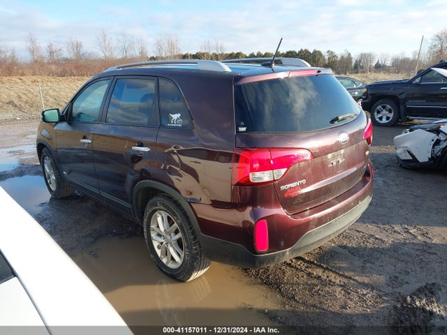 KIA SORENTO LX 2014 5XYKTCA67EG479071 Image 3