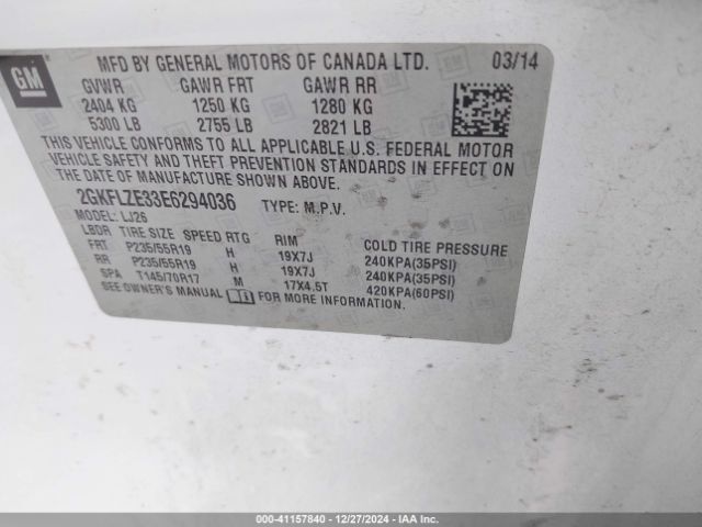 2GKFLZE33E6294036 GMC Terrain Denali