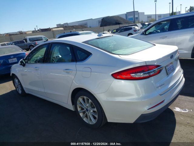 3FA6P0LU8LR112687 Ford Fusion Hybrid Se