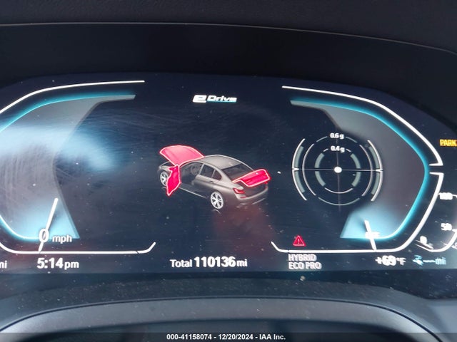 3MW5P7J08M8B69698 BMW 3 Series 330e