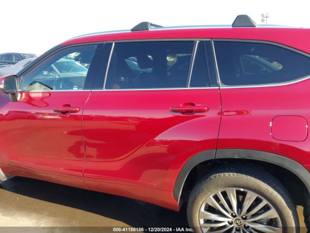 5TDKDRBHXPS001202 Toyota Highlander Platinum