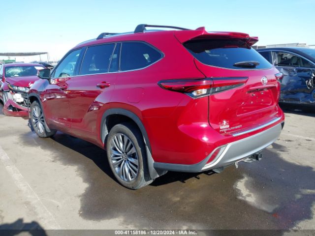 5TDKDRBHXPS001202 Toyota Highlander Platinum