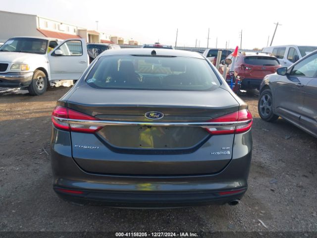3FA6P0LUXHR385170 Ford Fusion Hybrid Se