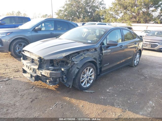 3FA6P0LUXHR385170 Ford Fusion Hybrid Se