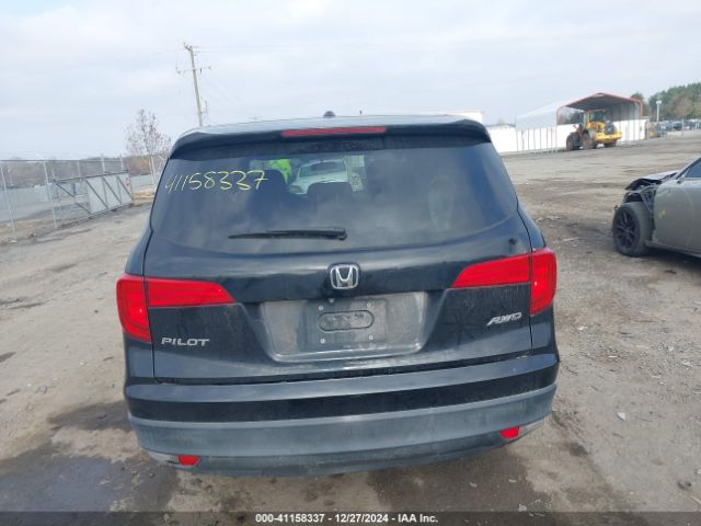 5FNYF6H3XGB043405 Honda Pilot Ex