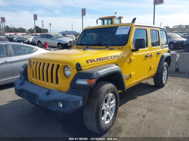 1C4HJXDN2KW549231 Jeep Wrangler Unlimited Sport S 4x4
