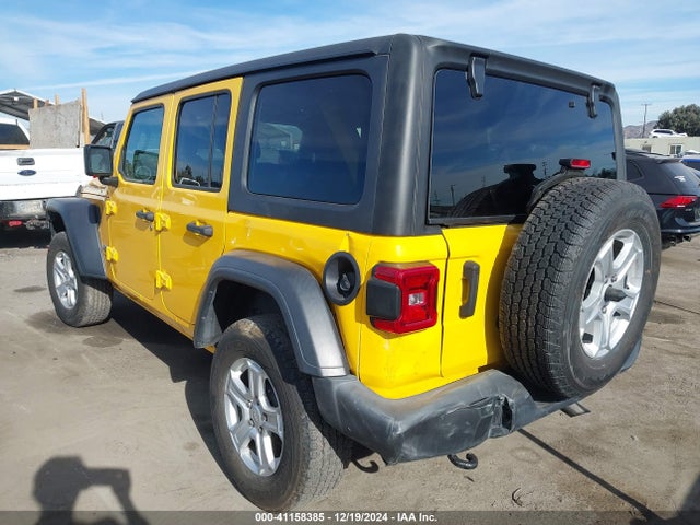 1C4HJXDN2KW549231 Jeep Wrangler Unlimited Sport S 4x4