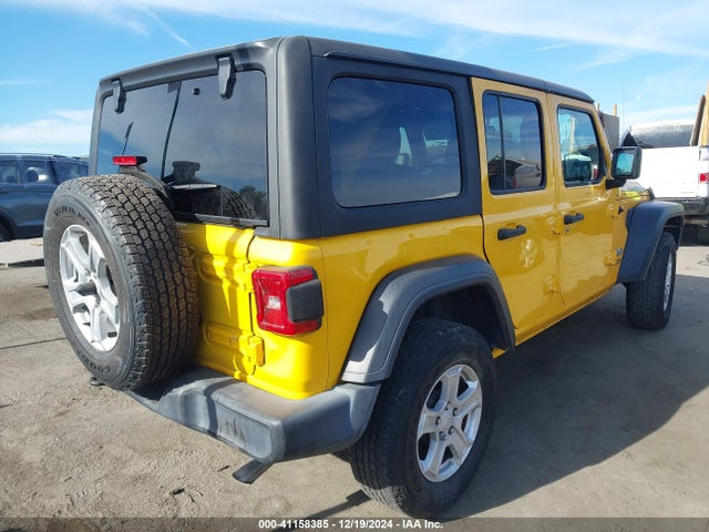 1C4HJXDN2KW549231 Jeep Wrangler Unlimited Sport S 4x4