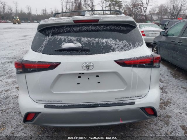5TDKDRBH1RS561211 Toyota Highlander Platinum