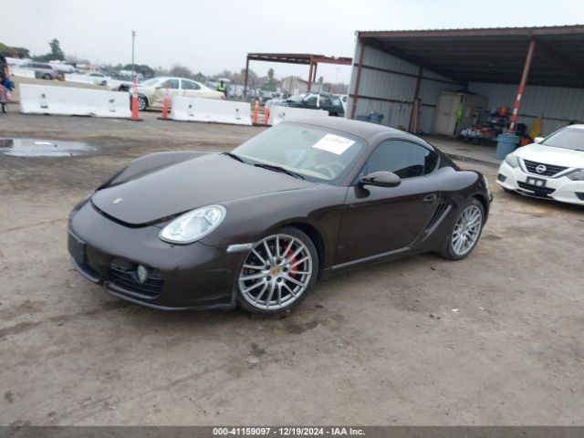 2008 PORSCHE CAYMAN S WP0AB29828U783197 Photo 1