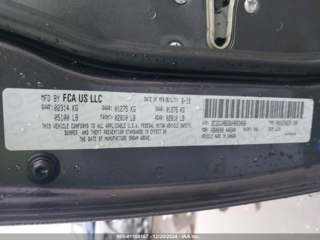 2C3CCABG5KH663068 Chrysler 300 300s
