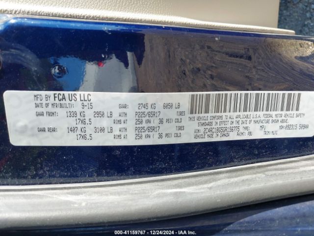 2C4RC1BG5GR156775 Chrysler Town & Country Touring
