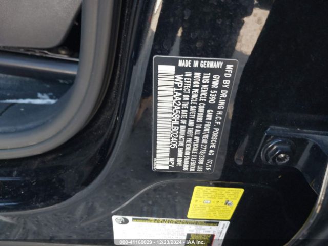 WP1AA2A58HLB02405 Porsche Macan