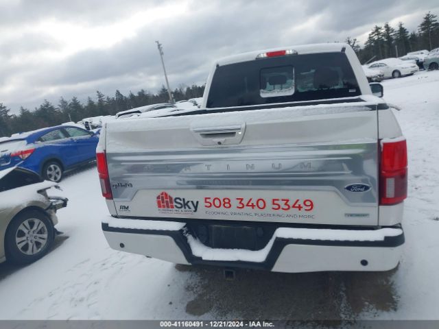 1FTEW1E49KFB74185 Ford F-150 Platinum