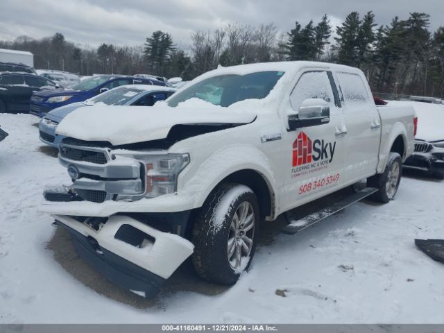 1FTEW1E49KFB74185 Ford F-150 Platinum