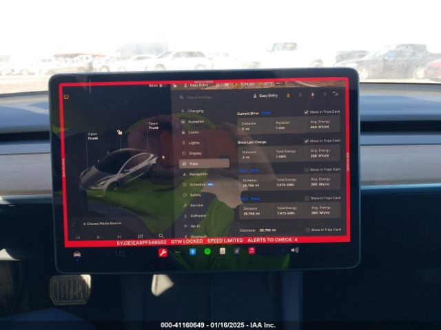 5YJ3E1EA9PF548502 Tesla Model 3 Rear-wheel Drive