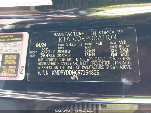 KNDPYDDH6R7164825 KIA Sportage Plug-in Hybrid X-line