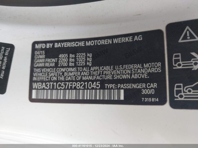 WBA3T1C57FP821045 BMW 428i Xdrive