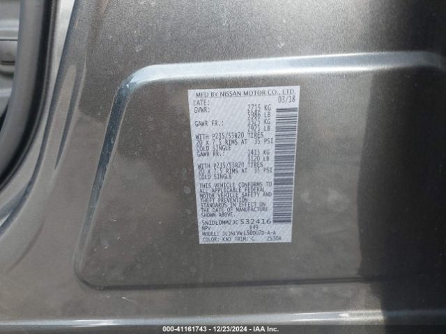 5N1DL0MM2JC532416 Infiniti QX60