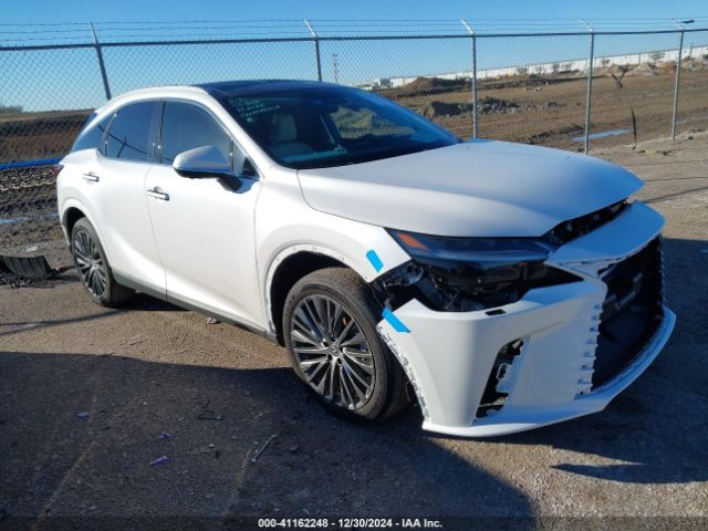 41162248 :رقم المزاد ، 2T2BBMCA6RC051936 vin ، 2024 Lexus Rx Rx 350h Luxury مزاد بيع
