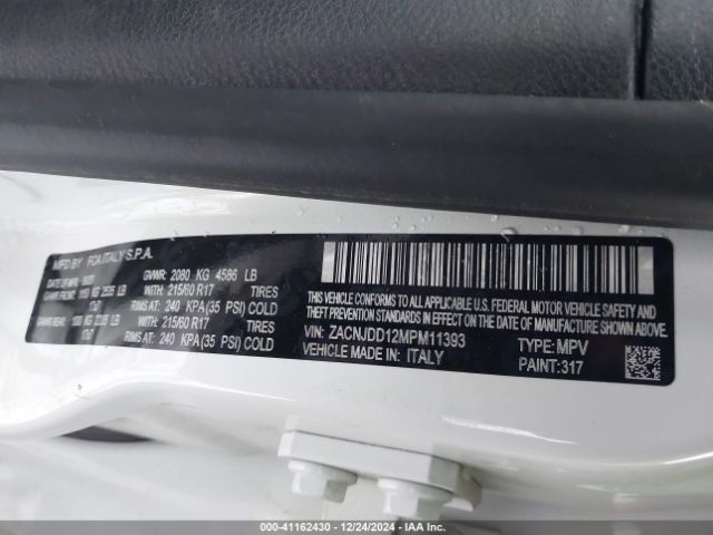 ZACNJDD12MPM11393 Jeep Renegade Limited 4x4