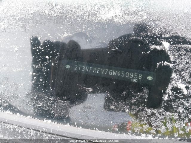 2T3RFREV7GW450958 Toyota Rav4 Xle
