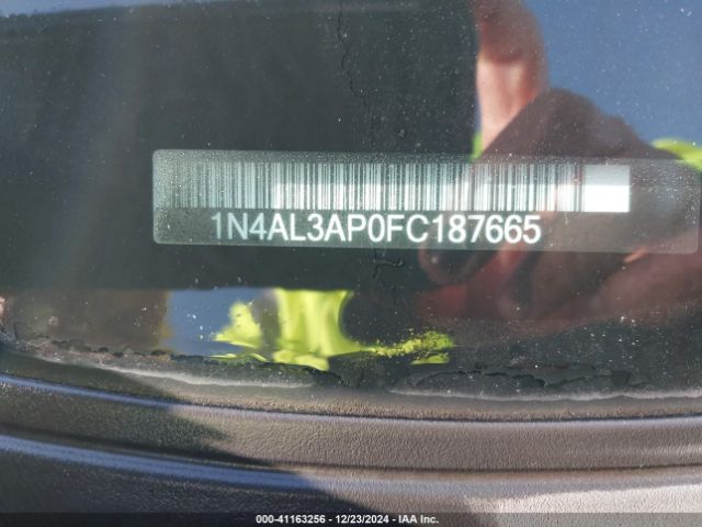 1N4AL3AP0FC187665 Nissan Altima 2.5 Sv