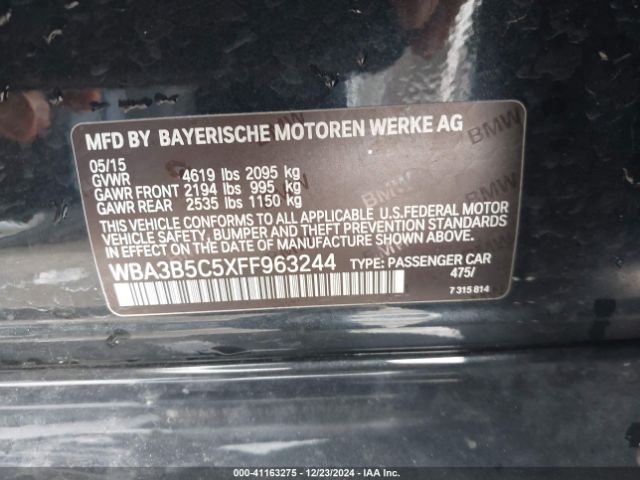WBA3B5C5XFF963244 BMW 328i Xdrive