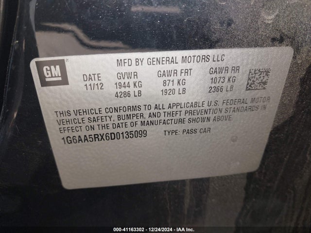 2013 CADILLAC ATS 1G6AA5RX6D0135099 Photo 8