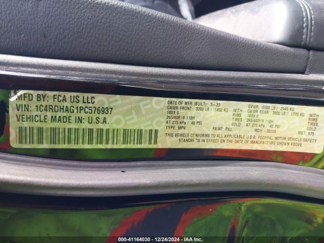 2023 DODGE DURANGO 1C4RDHAG1PC576937 Photo 8