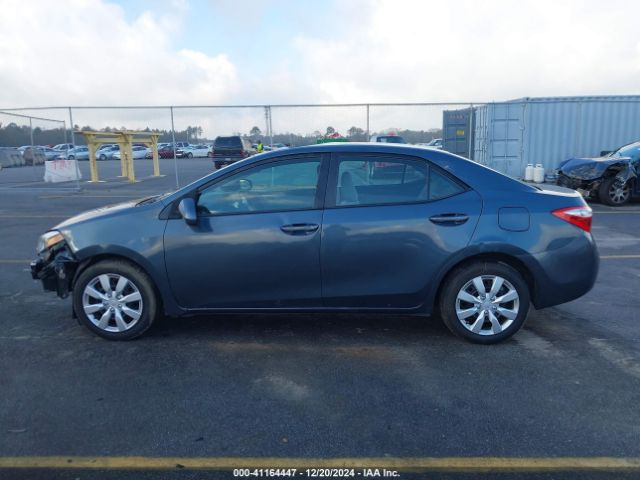 2T1BURHE2GC679321 Toyota COROLLA LE