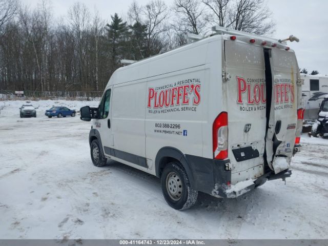 3C6TRVCG6HE517483 RAM Promaster 2500 High Roof 136 Wb