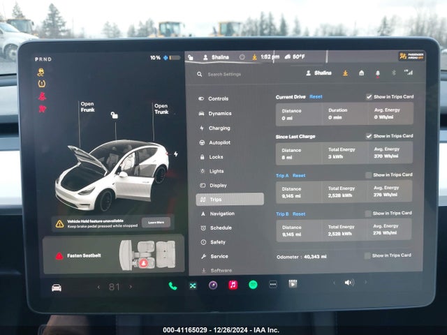 2021 TESLA MODEL Y 5YJYGDEE4MF173747 Photo 6