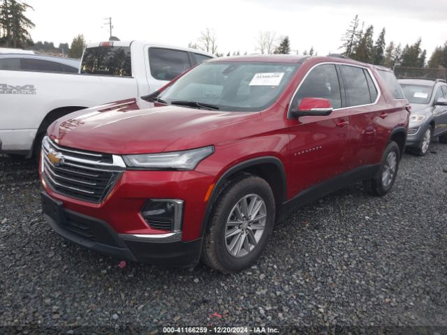 1GNEVGKW1NJ121291 Chevrolet Traverse Awd Lt Cloth