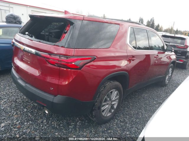 1GNEVGKW1NJ121291 Chevrolet Traverse Awd Lt Cloth