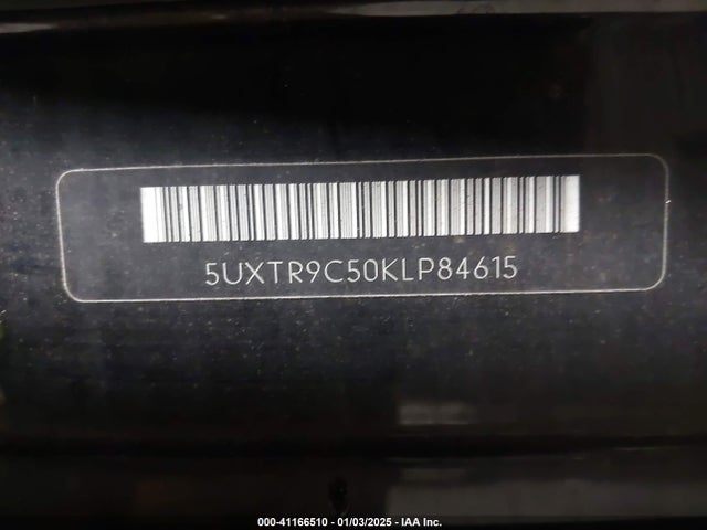 5UXTR9C50KLP84615 BMW X3 Xdrive30i