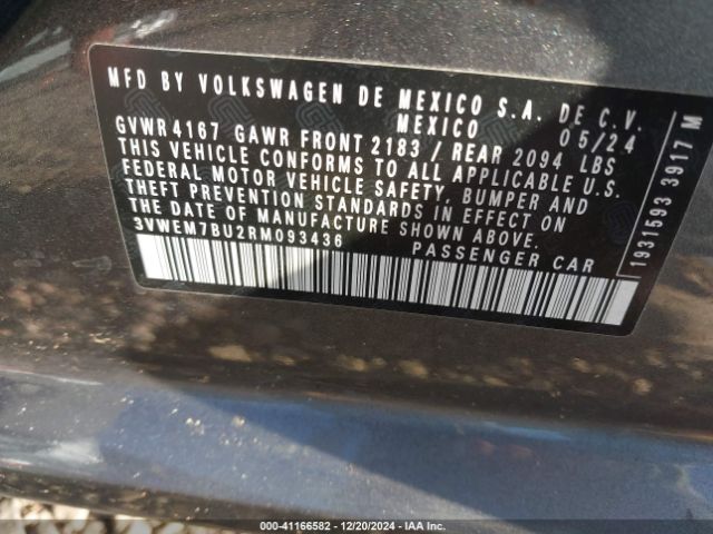3VWEM7BU2RM093436 Volkswagen Jetta 1.5t Se