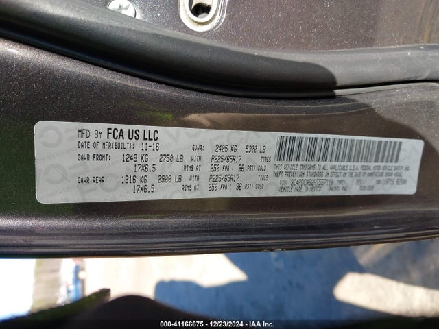 Dodge JOURNEY SE 2017 3C4PDCAB2HT557110 Image 9