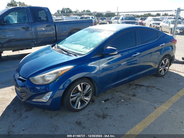 Hyundai Elantra Limited 2015 KMHDH4AE4FU255520 Image 2