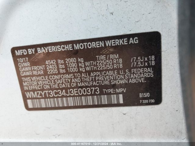 WMZYT3C34J3E00373 Mini Countryman Cooper S
