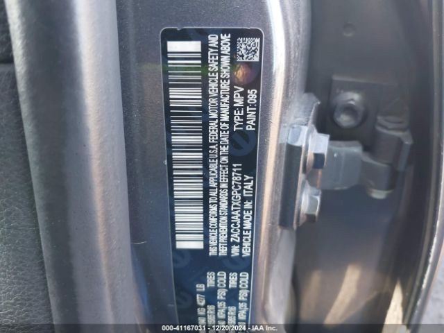 ZACCJAATXGPC78711 Jeep Renegade Sport