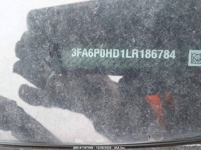 Ford FUSION SE 2020 3FA6P0HD1LR186784 Image 9
