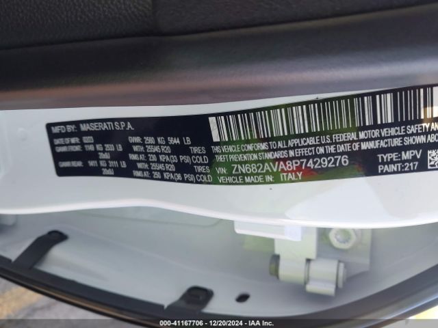 ZN682AVA8P7429276 Maserati Grecale Gt